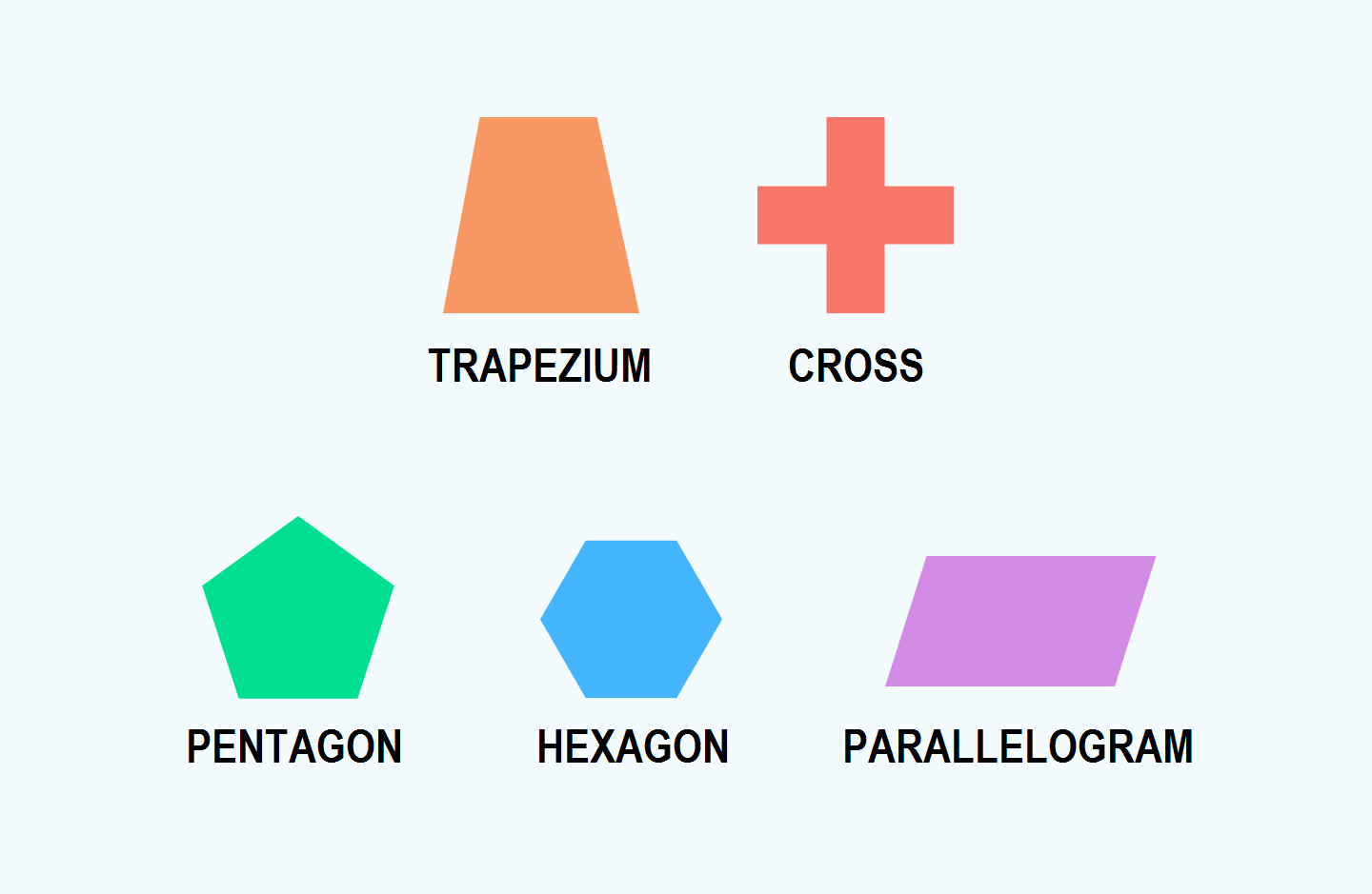 geometric shapes for kids