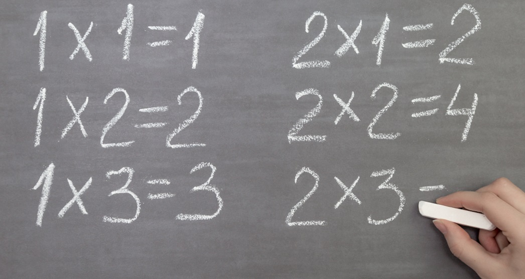 Multiplication Math Facts, Memory and Writing Strip Cards, COLUMNS