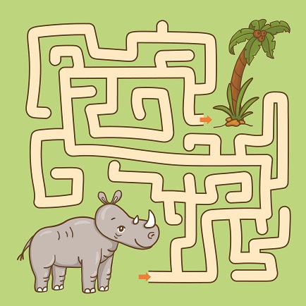 mazes for kids free printable maze puzzles easy difficult